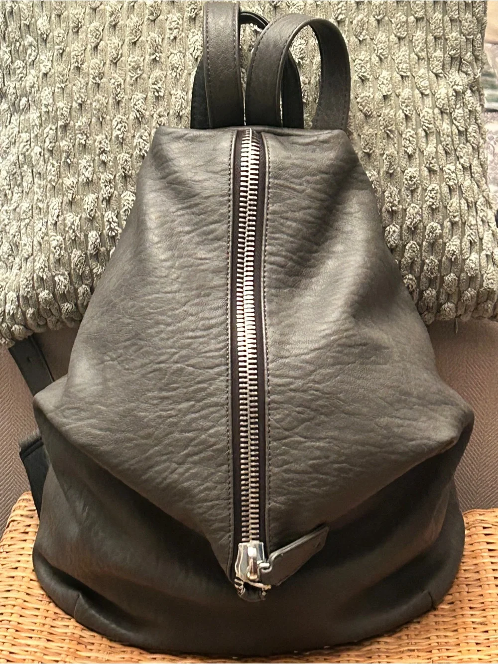 EUC Dream Control Smoky Gray Vegan Backpack Purse